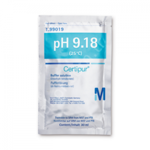 MERCK 199019 (di-sodium tetraborate) tracable to SRM from NIST and PTB pH 9.18 (25 ° C) Certipur® 30 x 30 mL